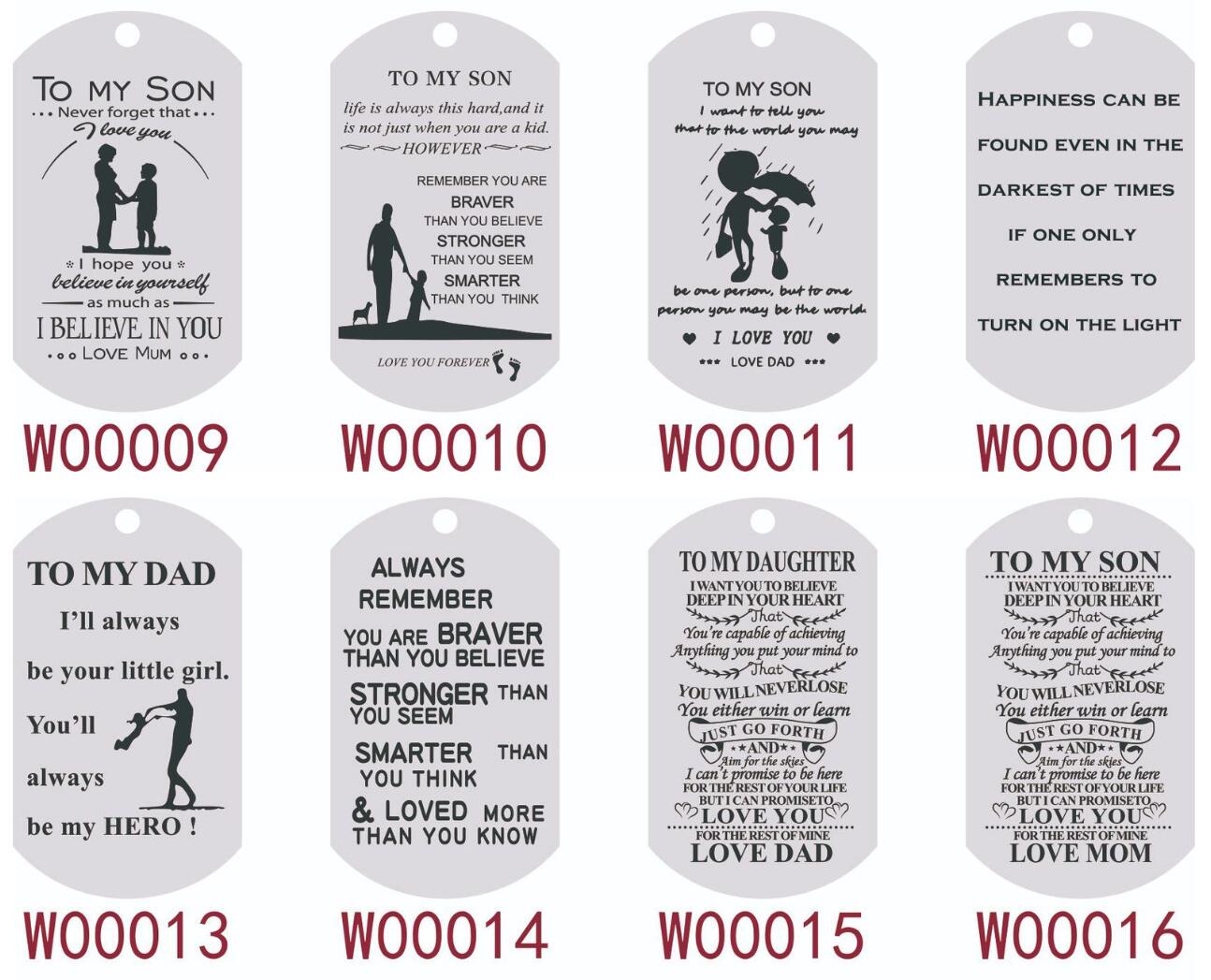 Mother's Day & Father's Day Gifts Keychains