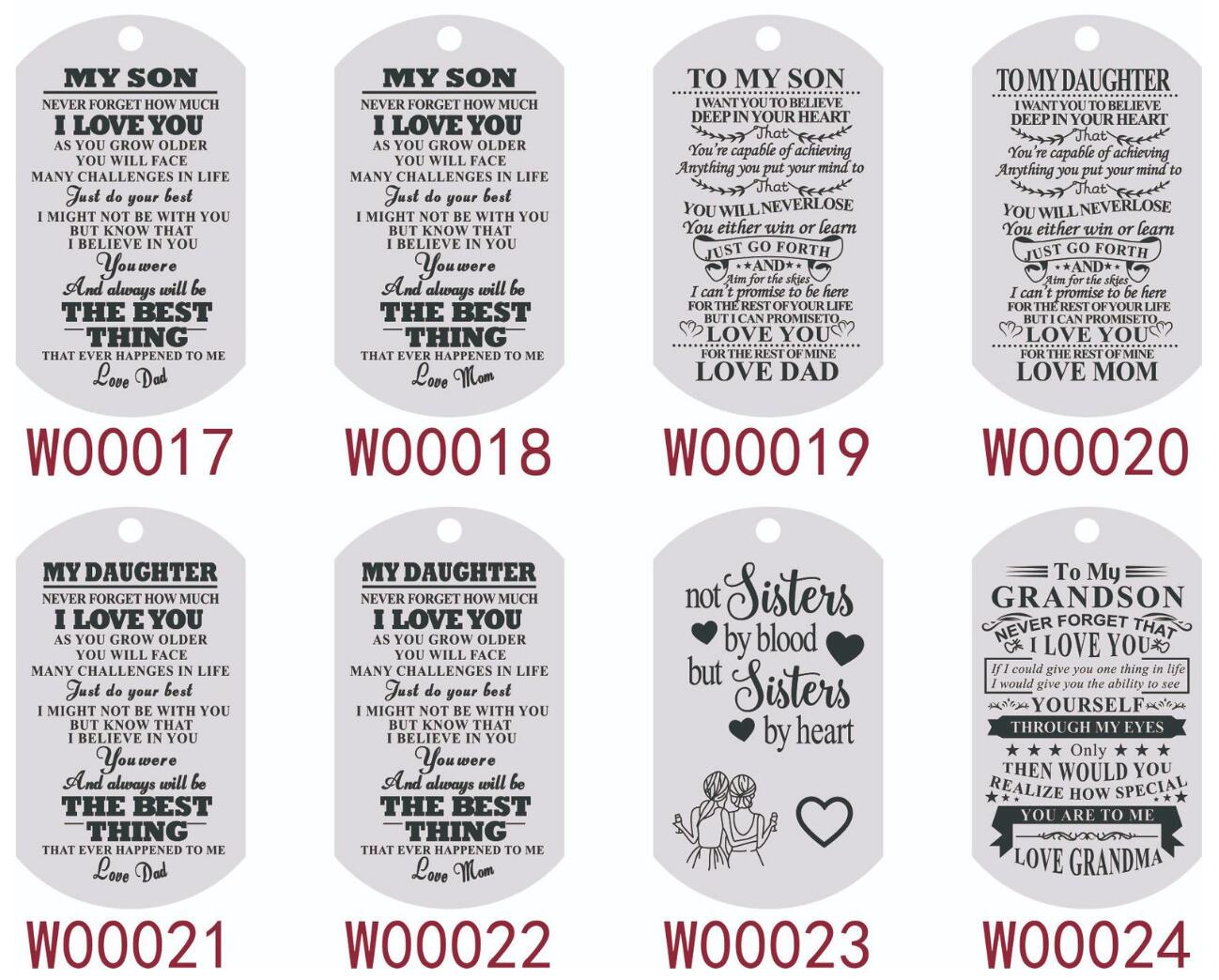 Mother's Day & Father's Day Gifts Keychains