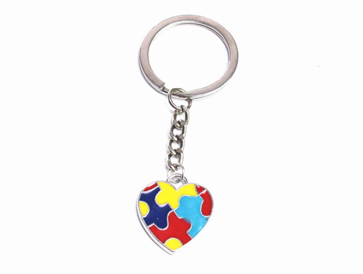 Creative Puzzle Alloy Keychain