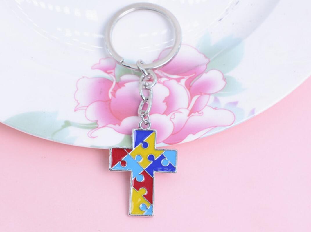Creative Puzzle Alloy Keychain