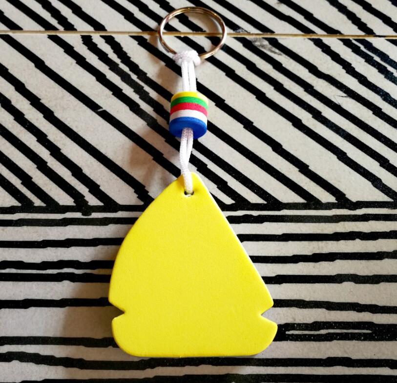 EVA Foam Float Boat Keychain