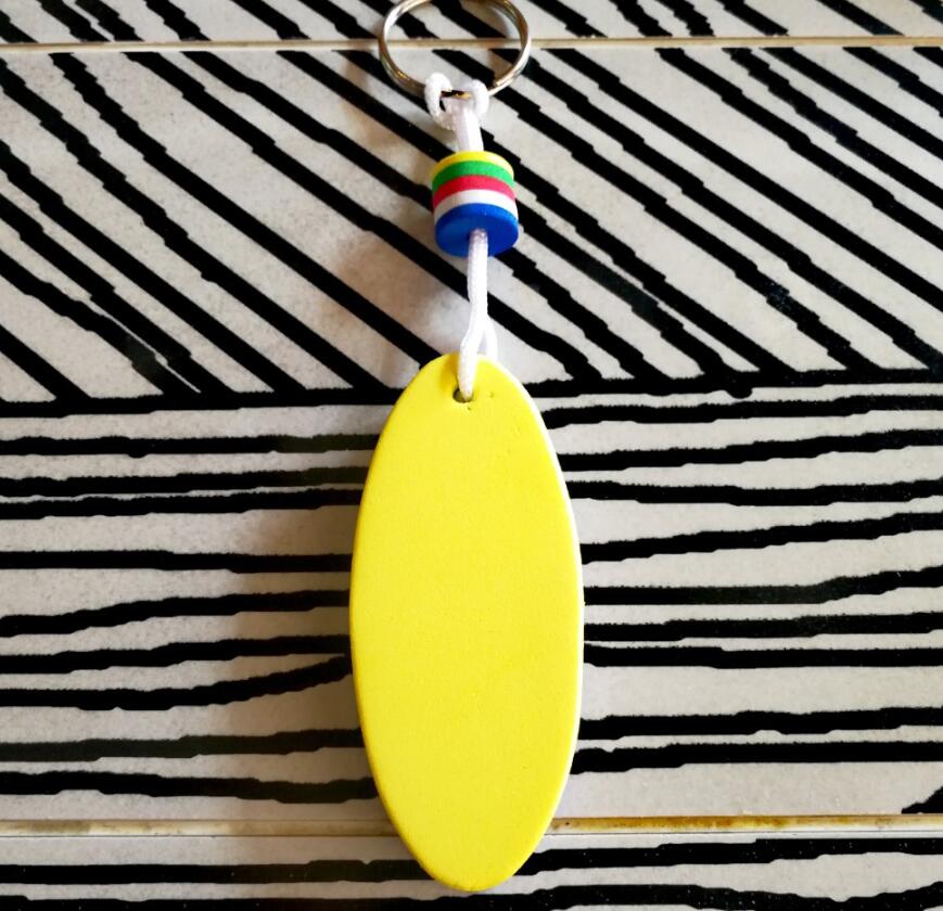 EVA Foam Float Boat Keychain
