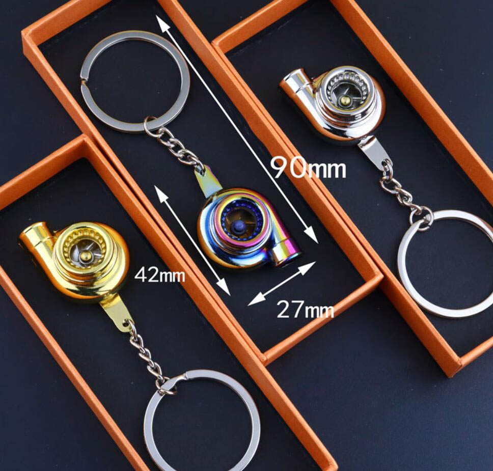 Creative turbocharger keychain