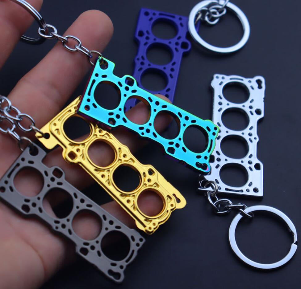 Cylinder Engine Gasket Keychain