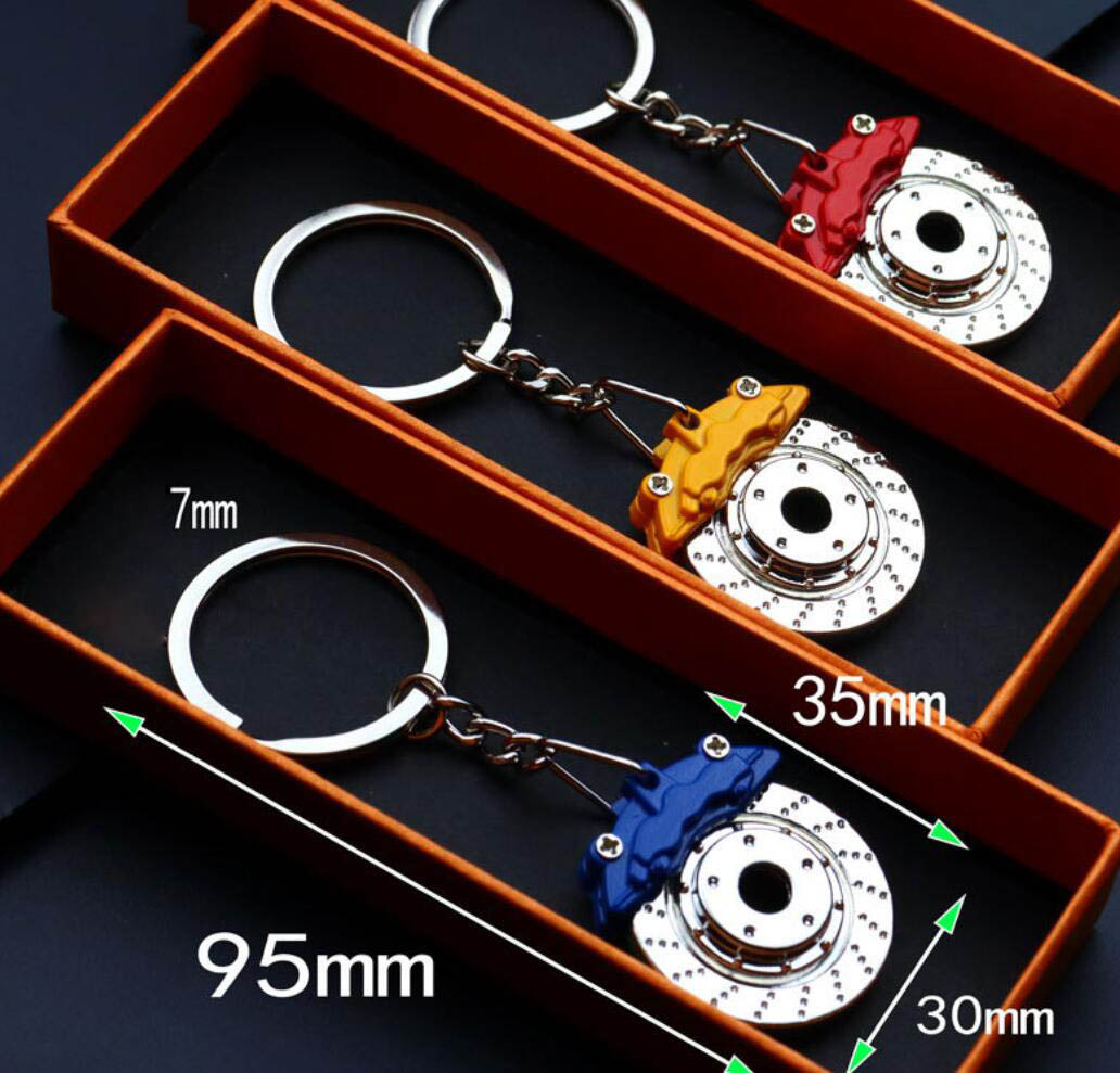 car brake disc keychain