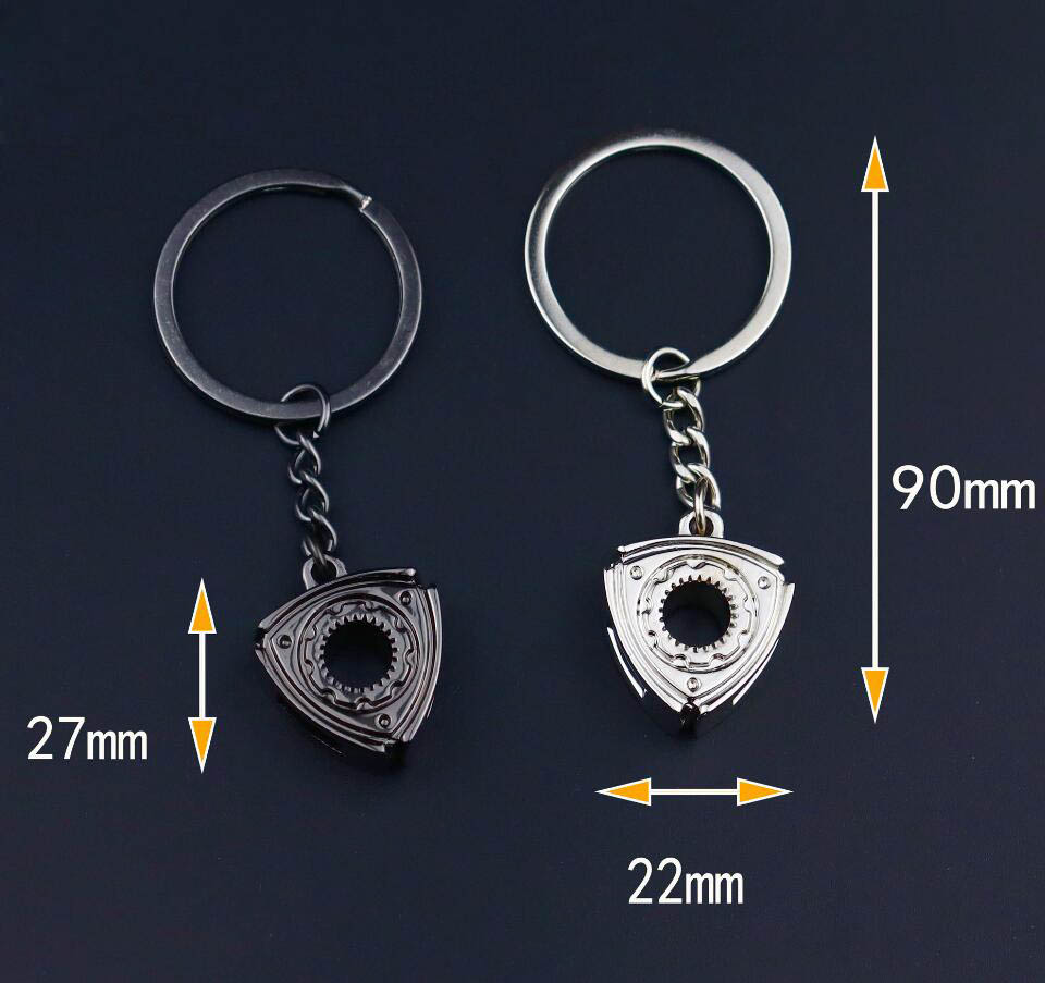 Rotary Engine Keychain
