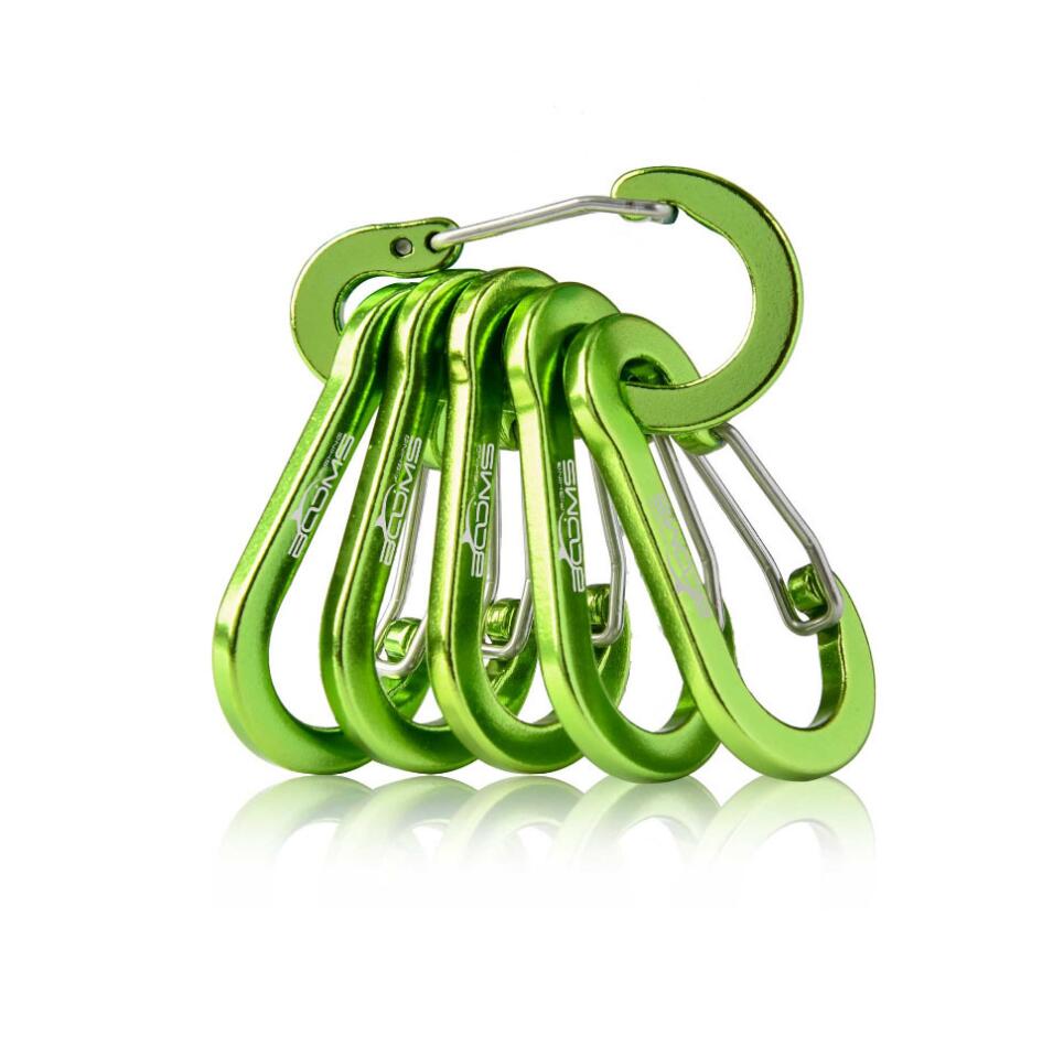Outdoor camping aluminum alloy carabiner