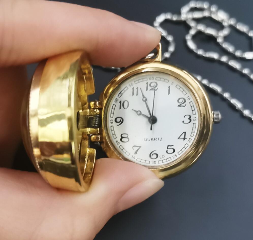 Spinning Eye of God Pocket Watch Keychain