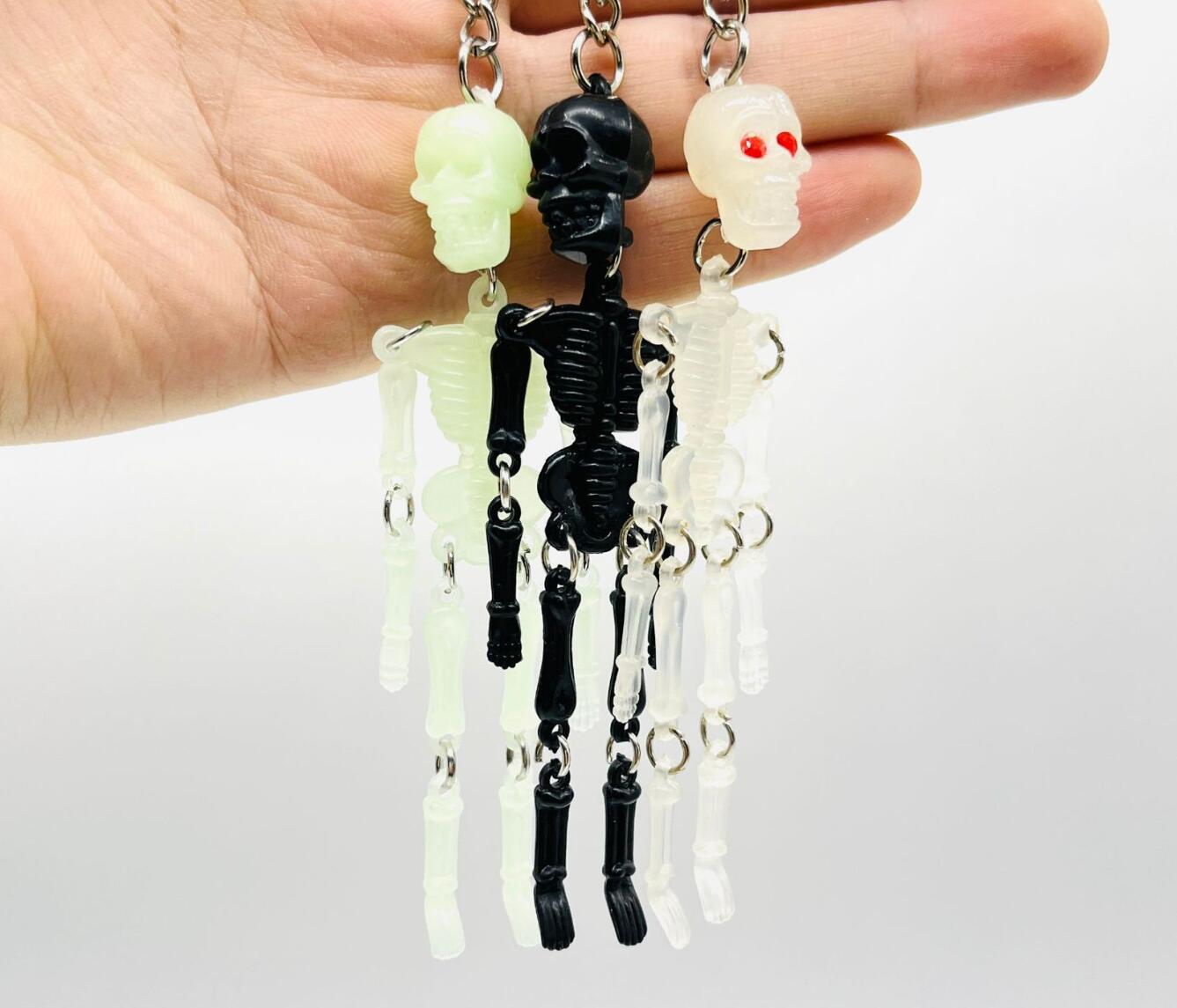 Luminous Skeleton Keychain