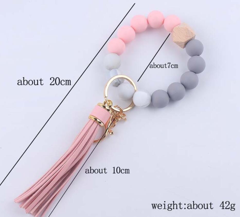 Silicone Bracelet Keychain