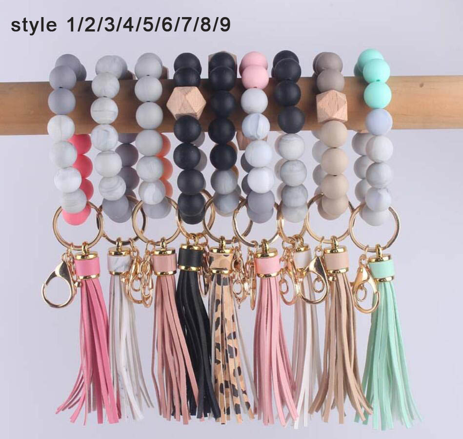 Silicone Bracelet Keychain