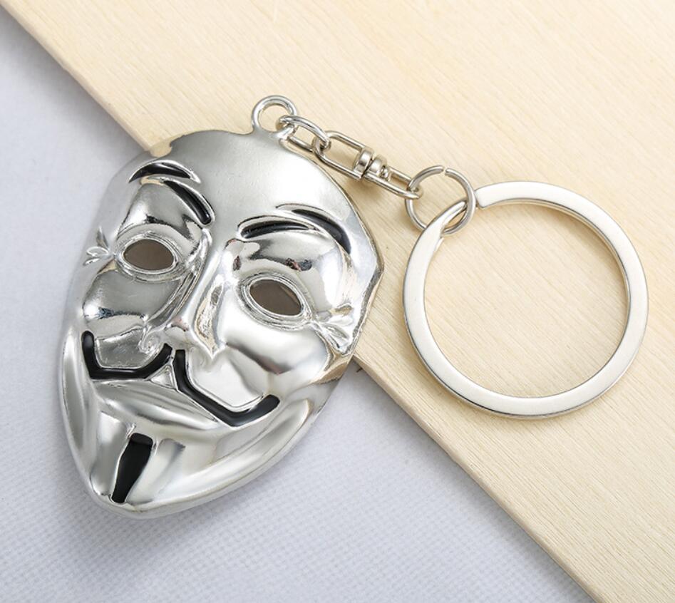 clown mask keychain