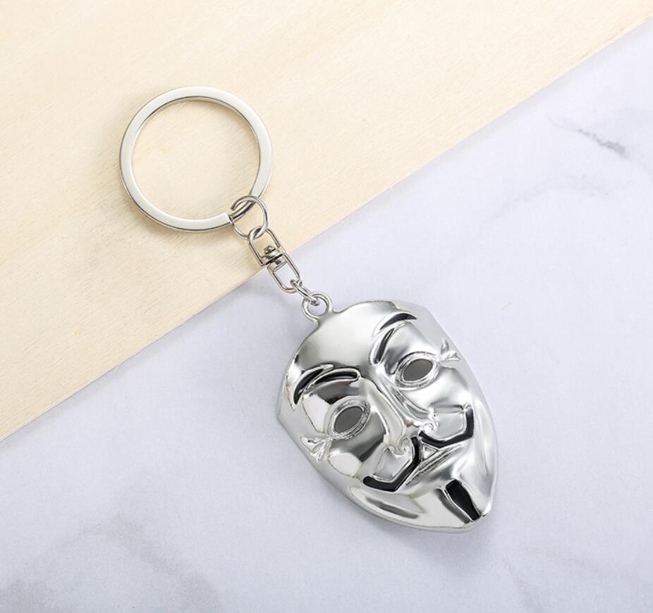 clown mask keychain