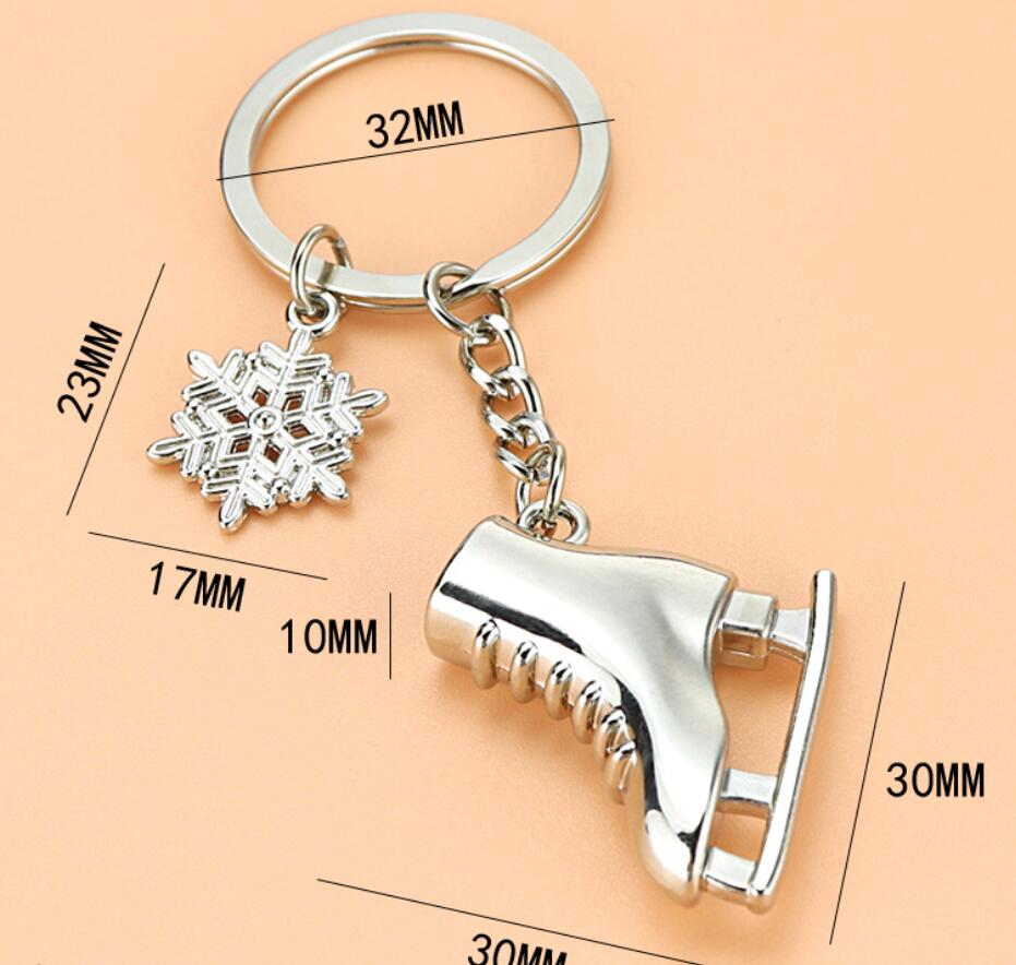 Skate shoes keychain