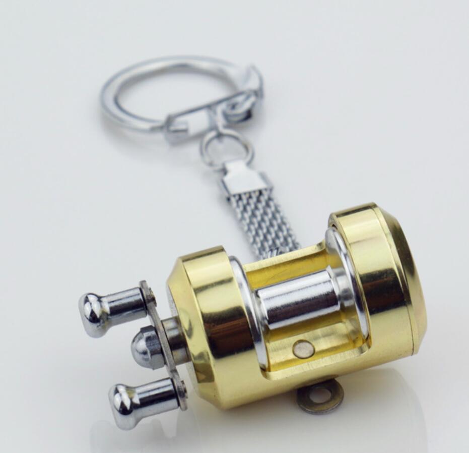 fishing reel keychain