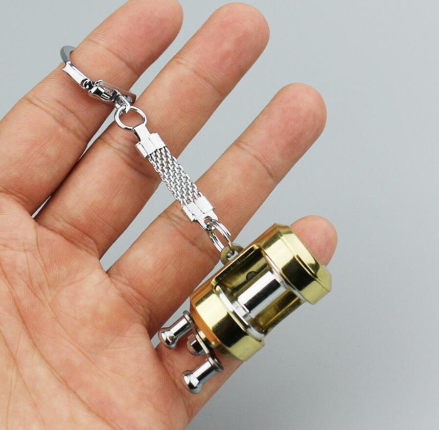 fishing reel keychain