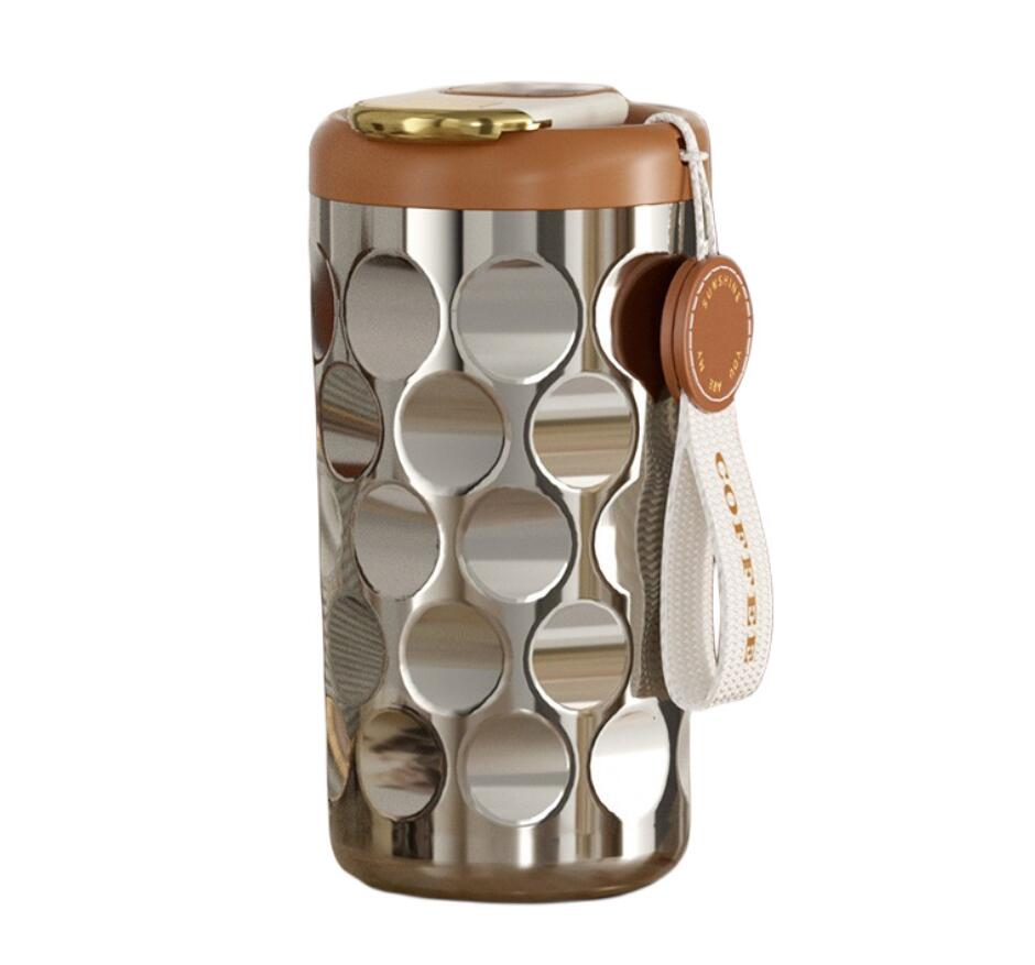 Water pattern ceramic liner coffee mug