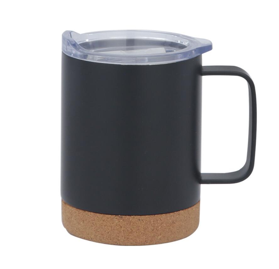 Cork Bottom Stainless Steel Coffee Mug