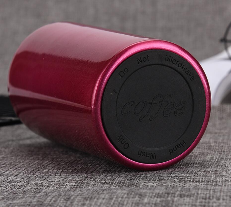 Lock type stainless steel coffee mug