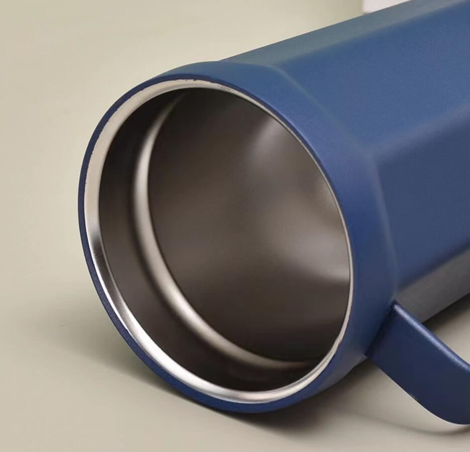 Fashion stainless steel coffee mug with handle