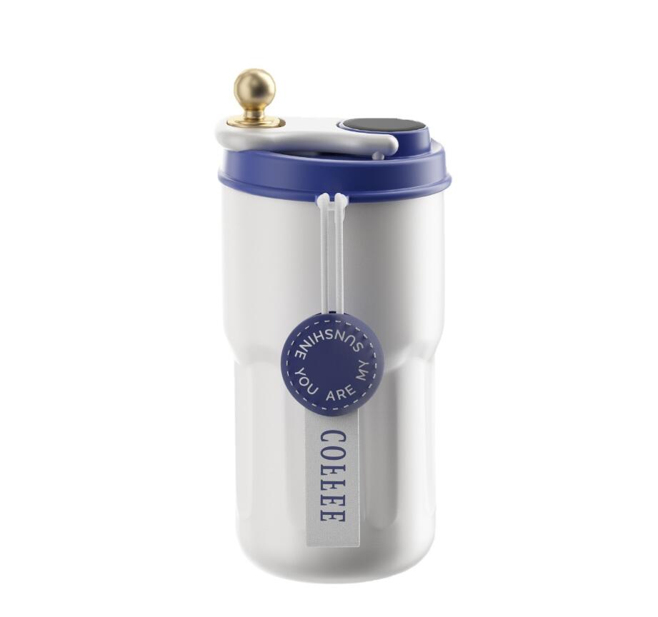 Temperature display 316 stainless steel coffee mug