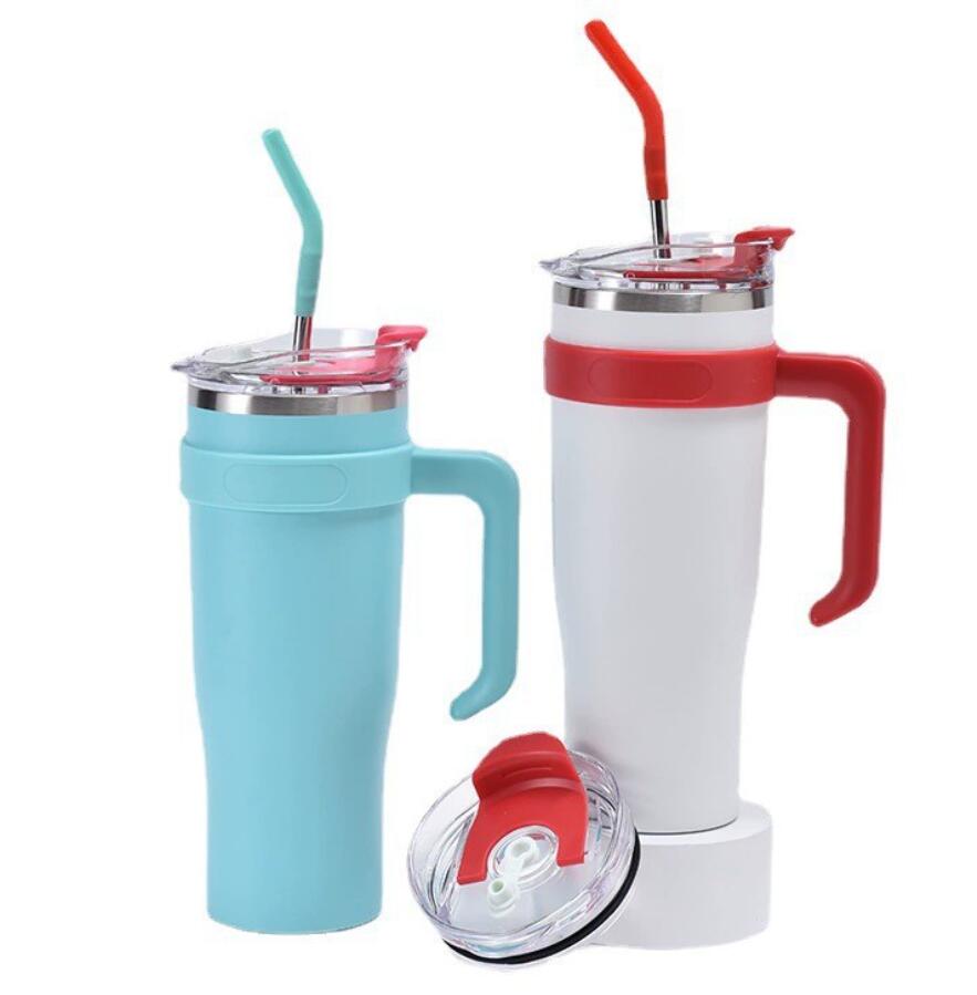 40oz large capacity stainless steel coffee mug