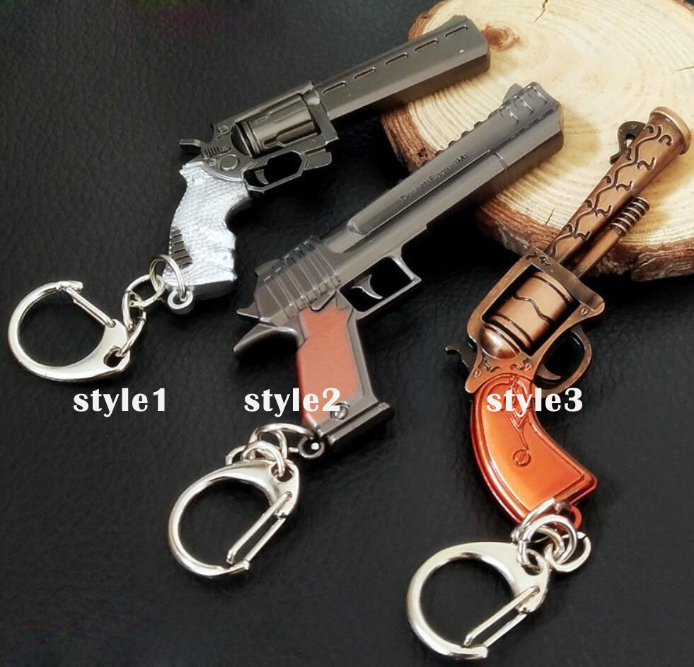 Revolver Model Keychain