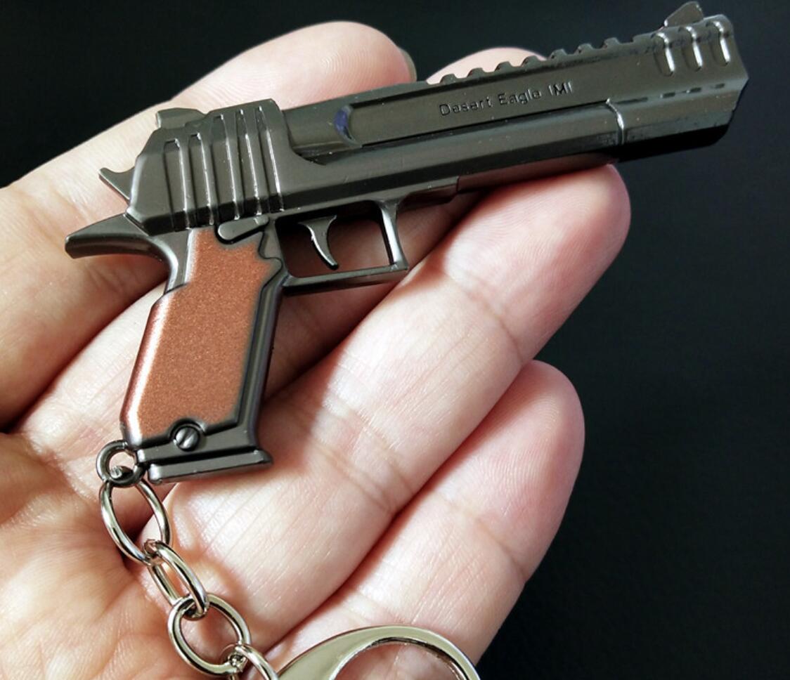 Revolver Model Keychain