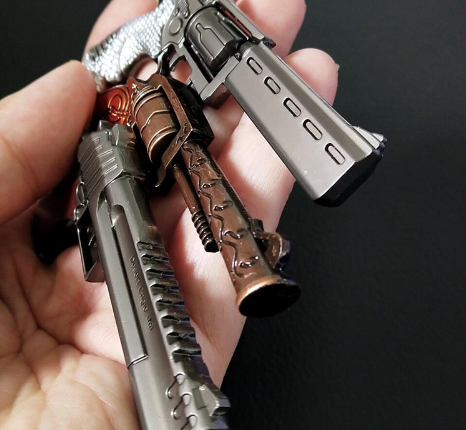Revolver Model Keychain