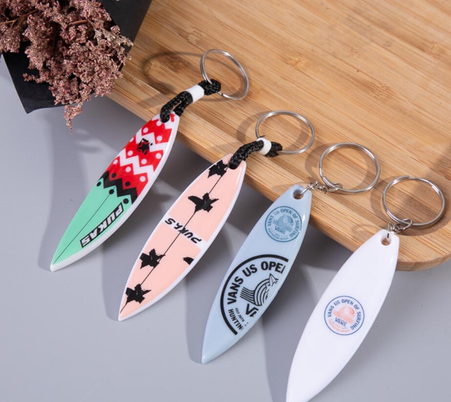 PVC Surfboard Keychain