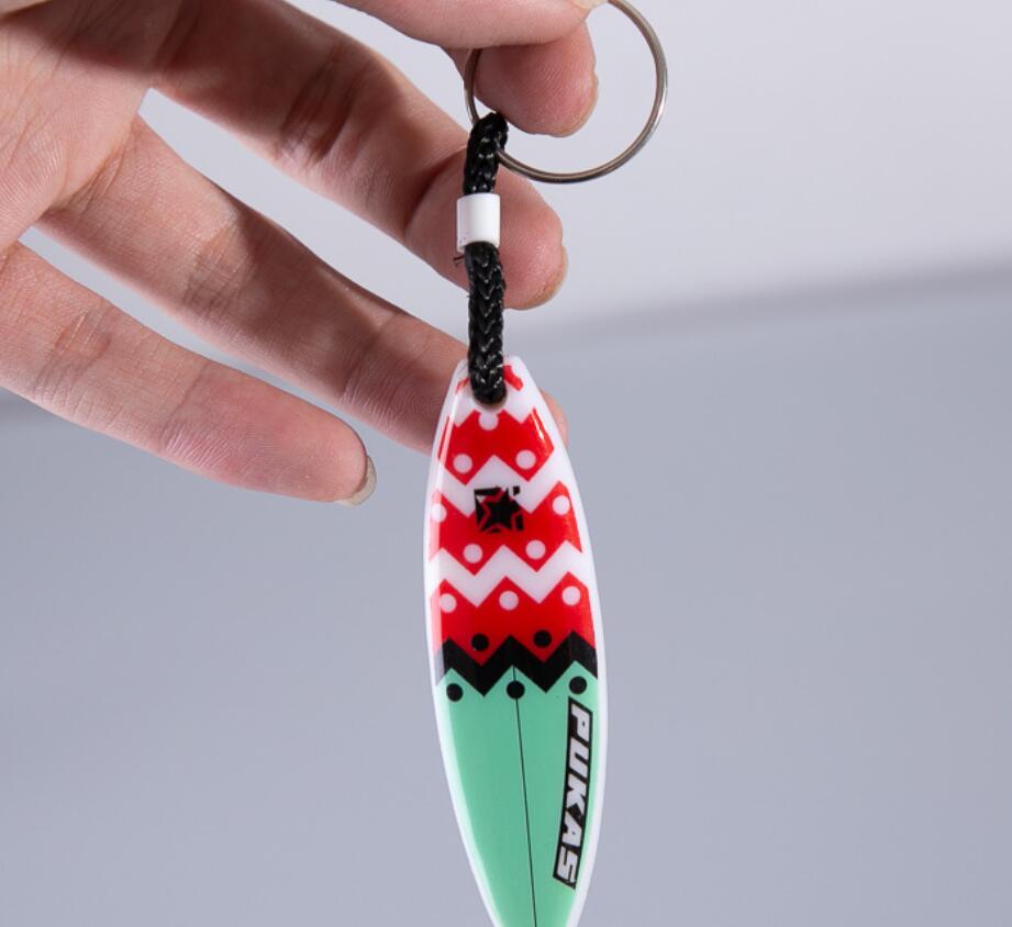 PVC Surfboard Keychain