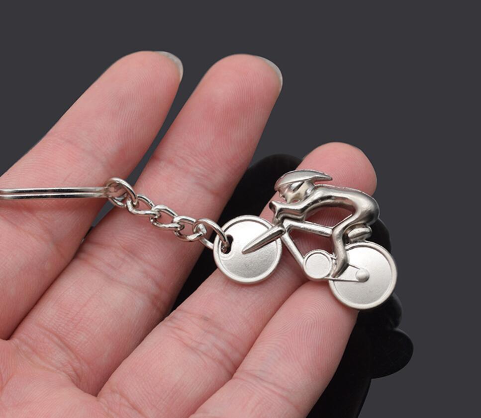 Cycling sports keychain