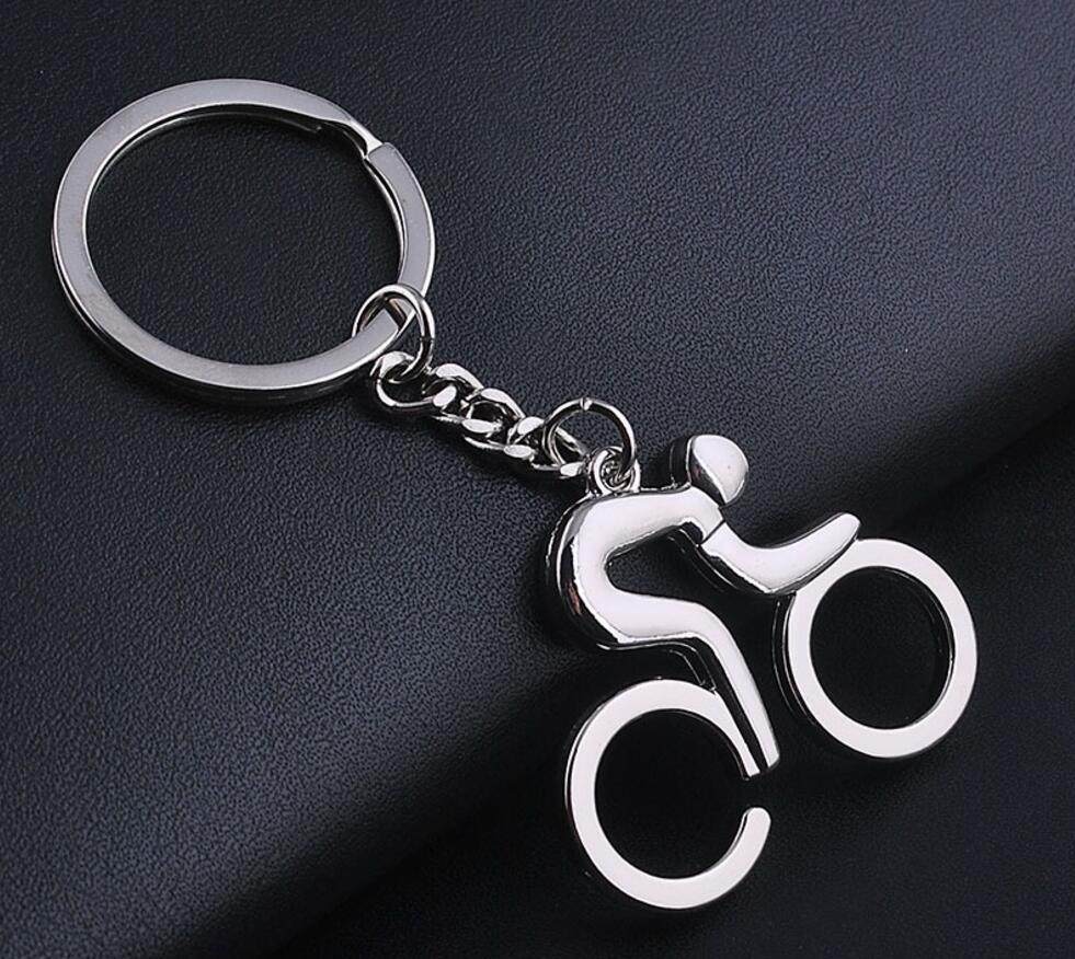 Creative cycling sports keychain