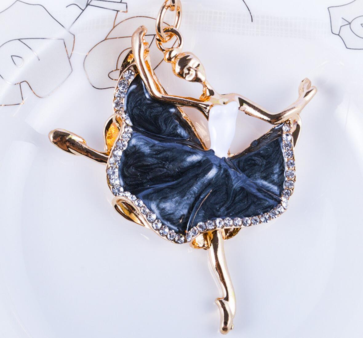 Hot Dancing Ballet Girl Keychain