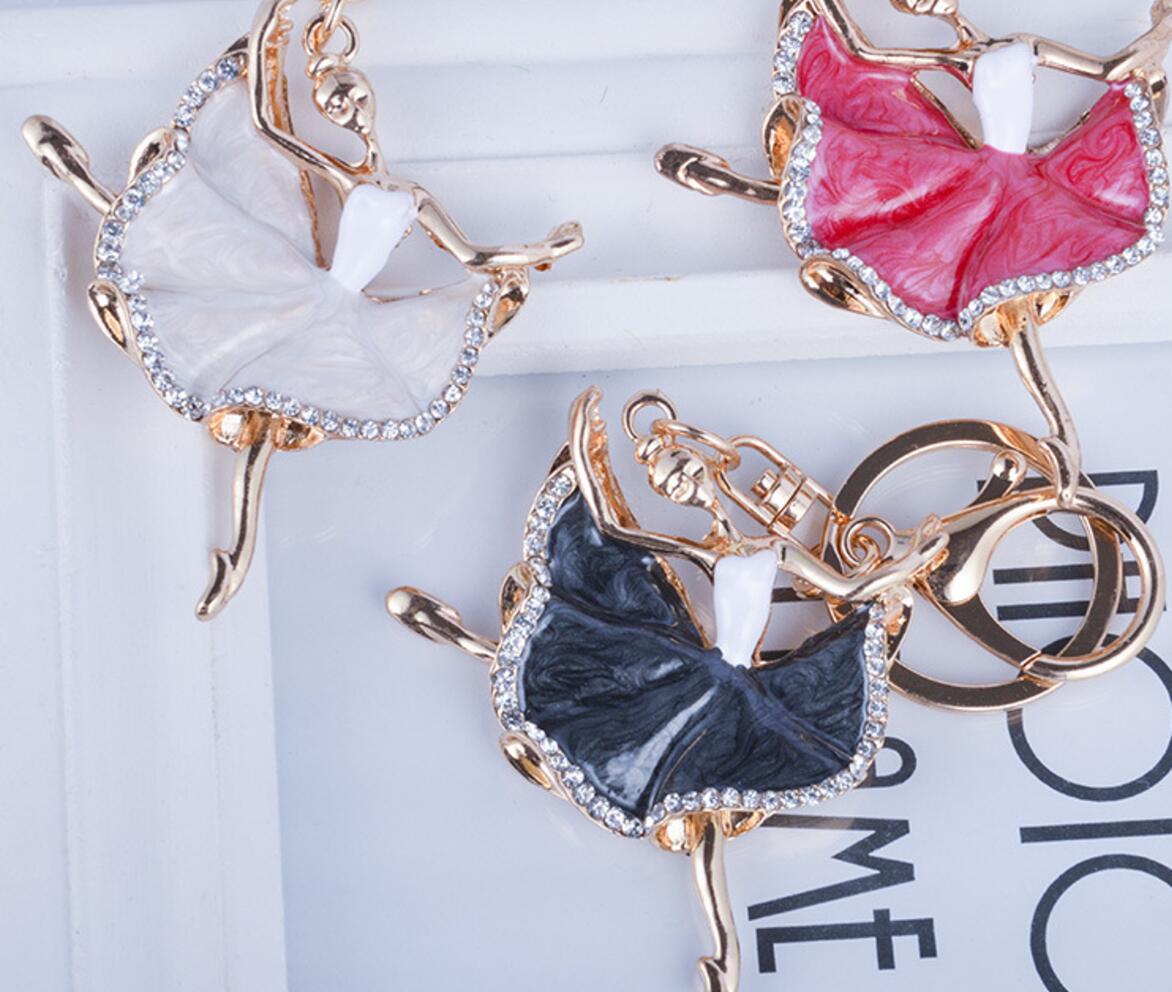 Hot Dancing Ballet Girl Keychain