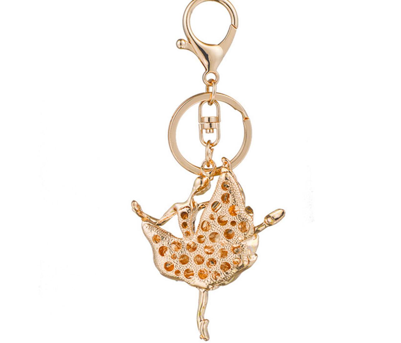 Hot Dancing Ballet Girl Keychain