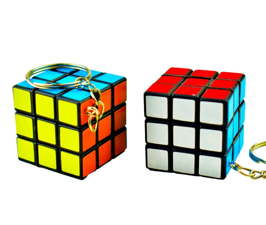 Mini Rubik's Cube Keychain