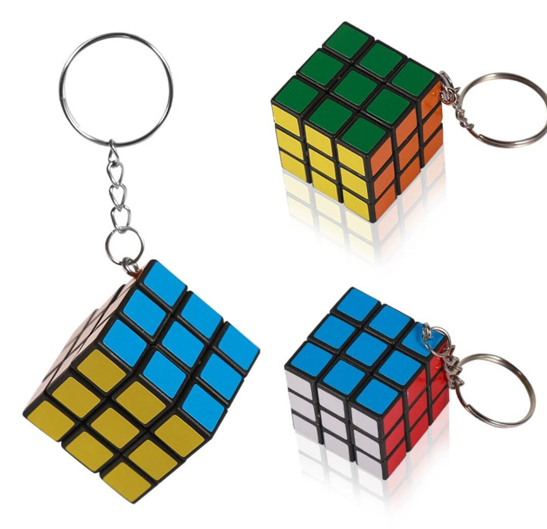 Mini Rubik's Cube Keychain